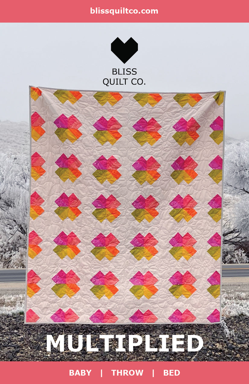 Multiplied Quilt Pattern - PDF