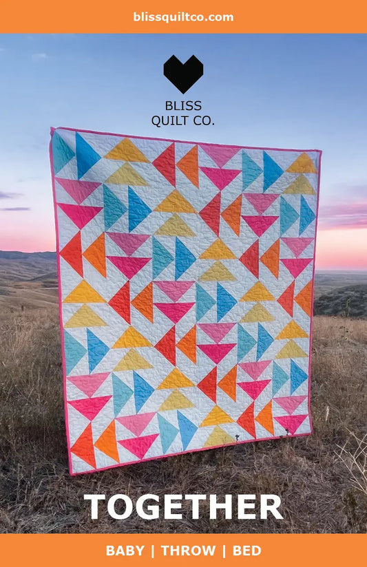 Together Quilt Pattern - PDF